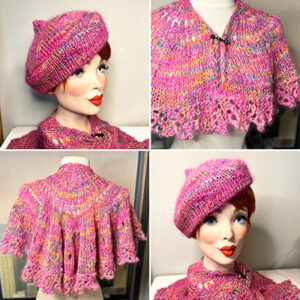 Auntie - cap and capelet
