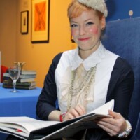 Enie van de Meiklokjes reading "Alice im Wunderland" in celebration of the 22nd fairy-tale days. Berlin, Germany - 20.11.2011 Credit: Patrick Hoffmann/WENN.com